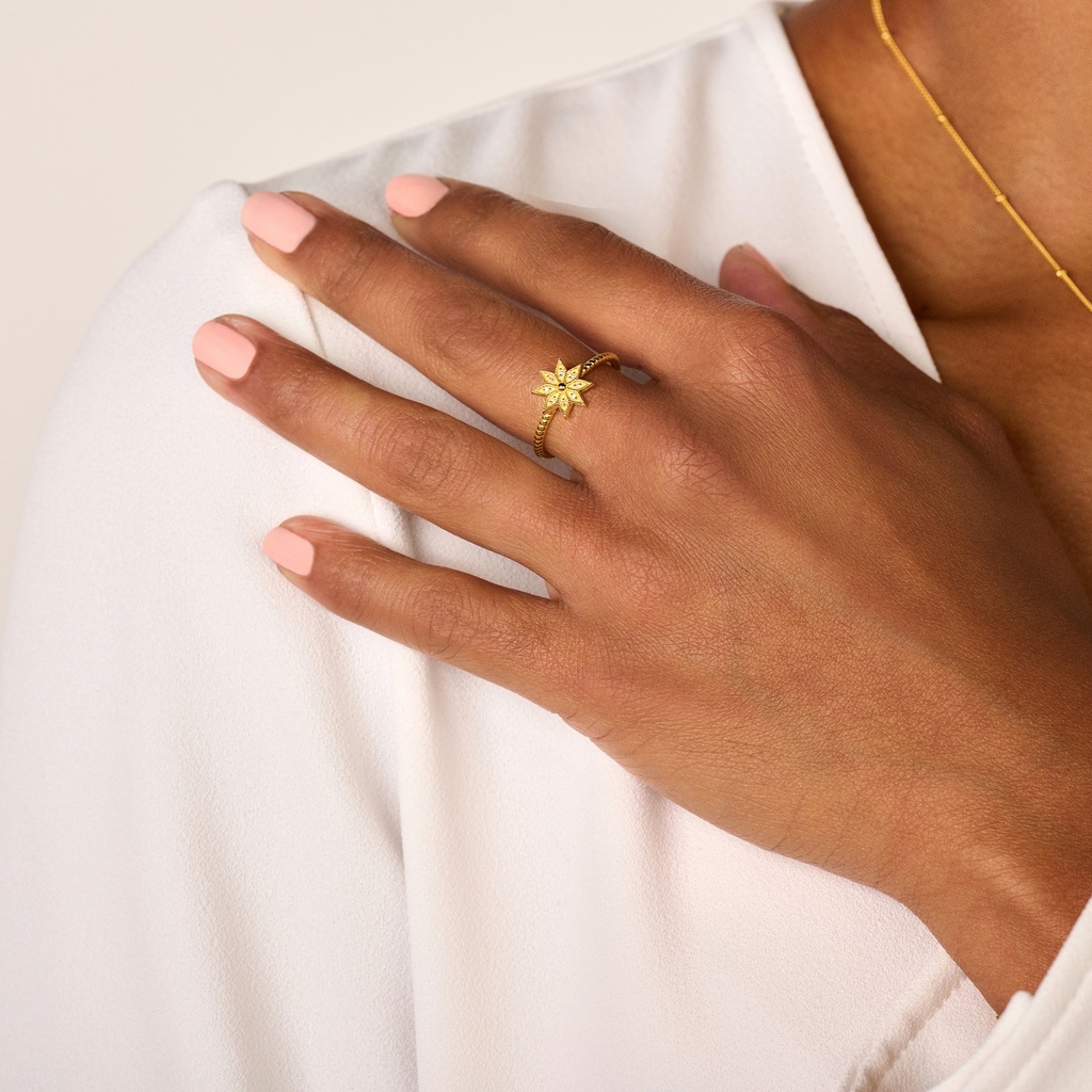 Snow Flower Ring