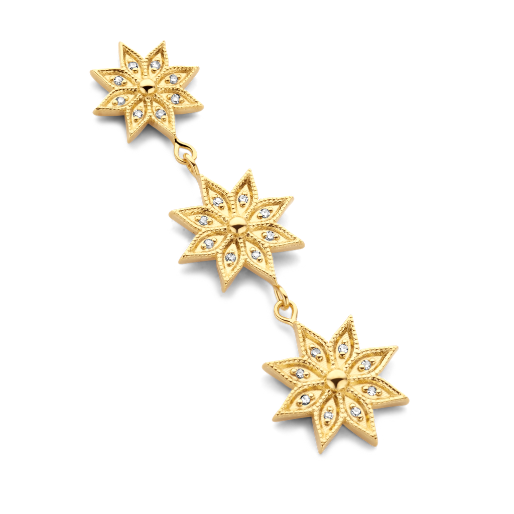 Snow Flower Earrings