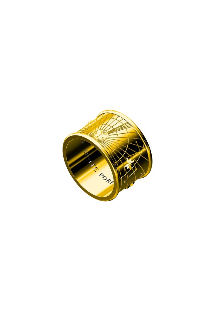 Reflection Icon Ring Women Gold