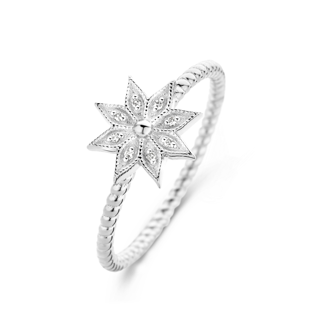 Snow Flower Ring