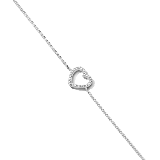 Heart Chain Bracelet